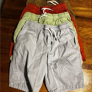 Kids Multi-Color Casual Shorts Set